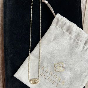 Kendra Scott Elisa Pendant in Gold Filigree